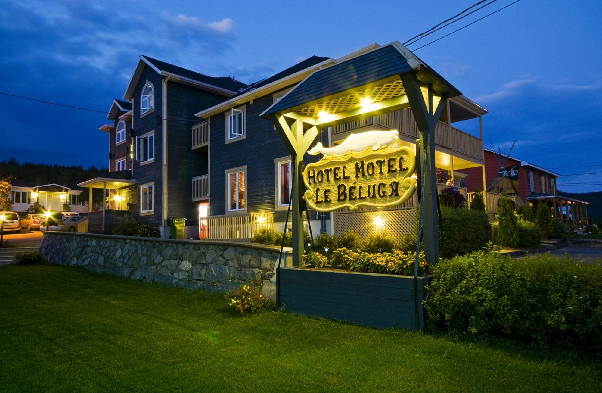 Hotel Motel Le Beluga Tadoussac Exterior foto