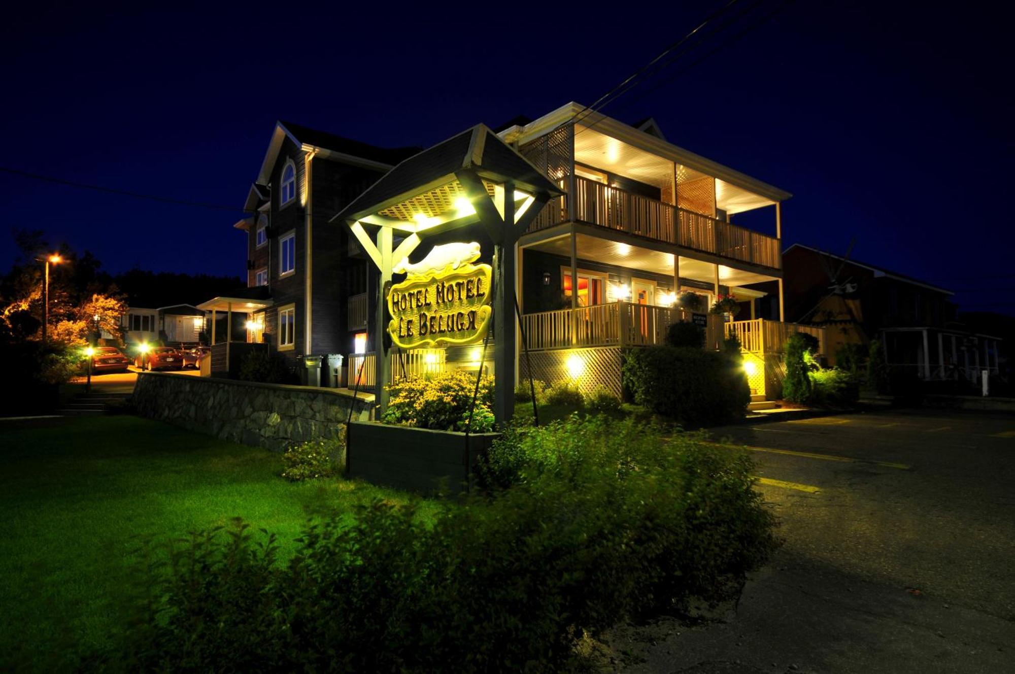 Hotel Motel Le Beluga Tadoussac Exterior foto