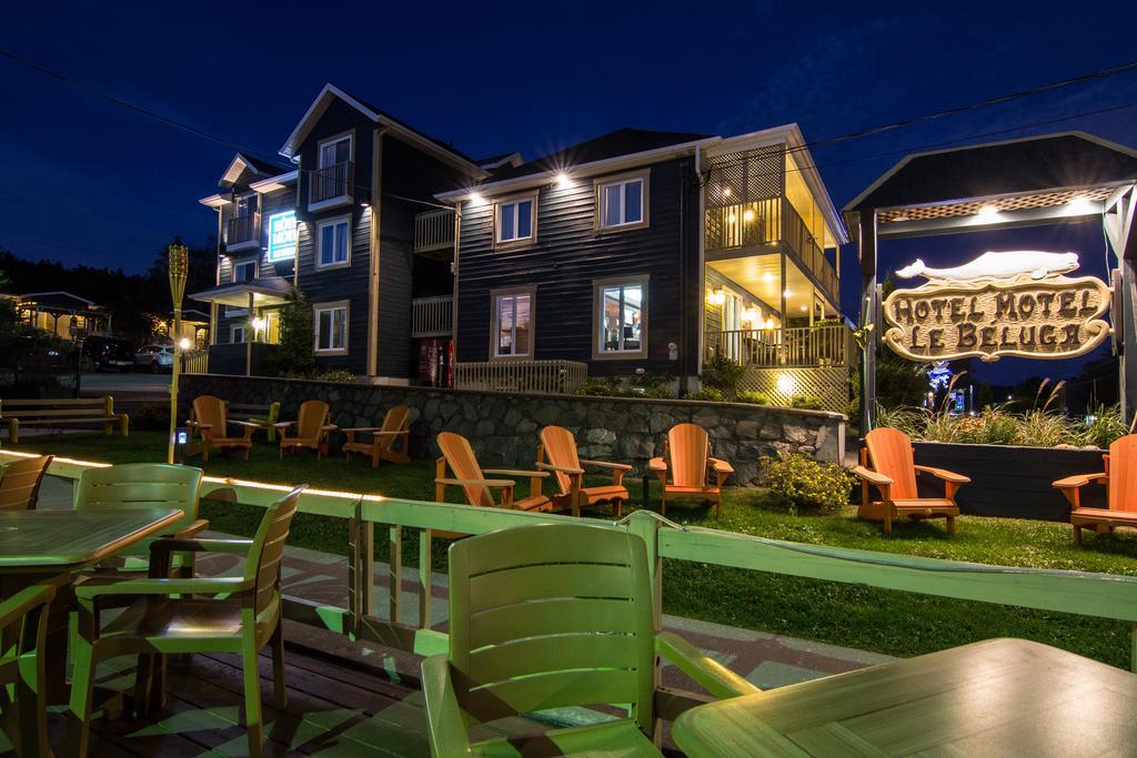 Hotel Motel Le Beluga Tadoussac Exterior foto