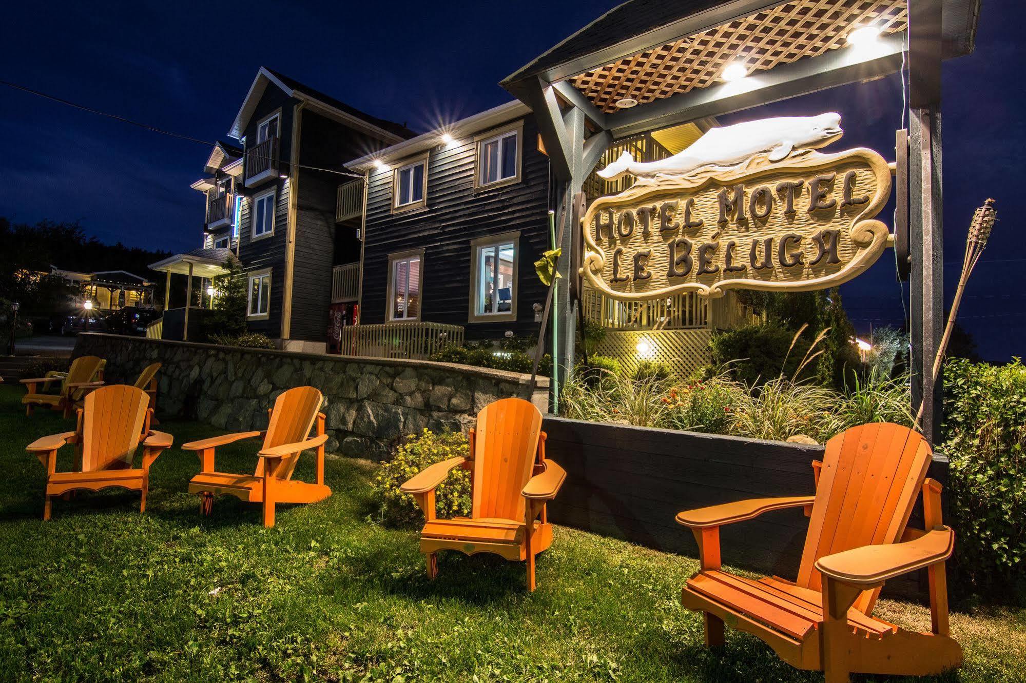 Hotel Motel Le Beluga Tadoussac Exterior foto